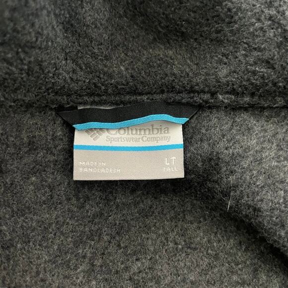 NWT Columbia Men's Steens Mountains Gray Vest Size LT Style AT1535 - Picture 10 of 10